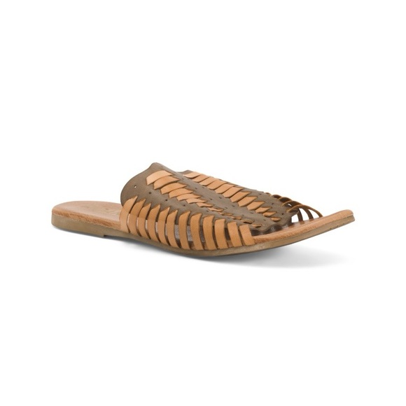 BED/STU by Roan Almond Oats Chastity Sandals Women’s Size 6 - Picture 2 of 10